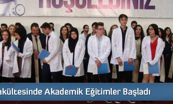 Tıp Fakültesinde Akademik Eğitimler Başladı