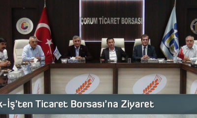 Türk-İş’ten Ticaret Borsası’na Ziyaret