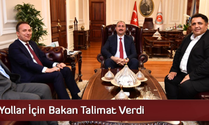 Yollar İçin Bakan Talimat Verdi