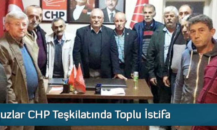 Oğuzlar CHP Teşkilatında Toplu İstifa