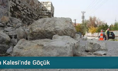 Çorum Kalesi’nde Göçük