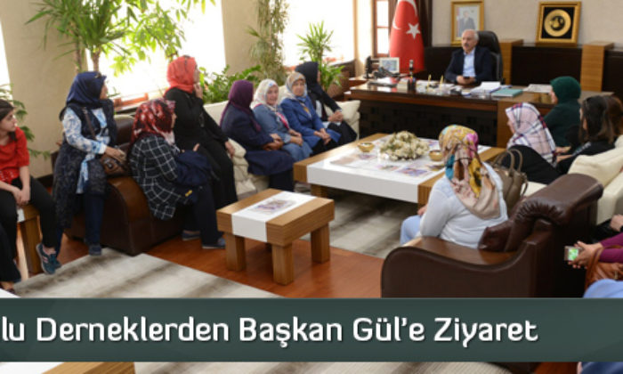 Çorumlu Derneklerden Başkan Gül’e Ziyaret