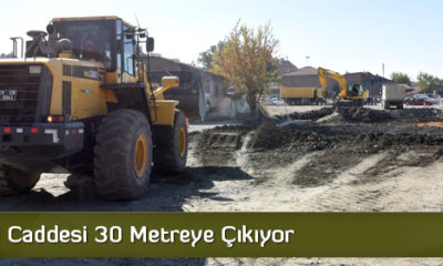 Farabi Caddesi 30 Metreye Çıkıyor