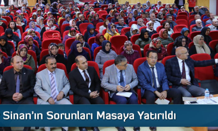 Mimar Sinan’ın Sorunları Masaya Yatırıldı