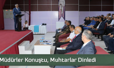 Müdürler Anlattı, Muhtarlar Dinledi
