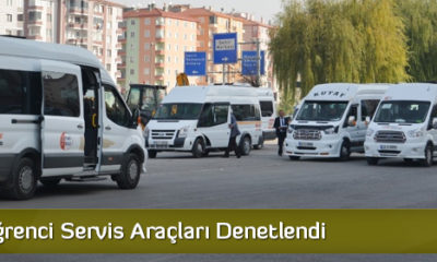Öğrenci Servis Araçları Denetlendi