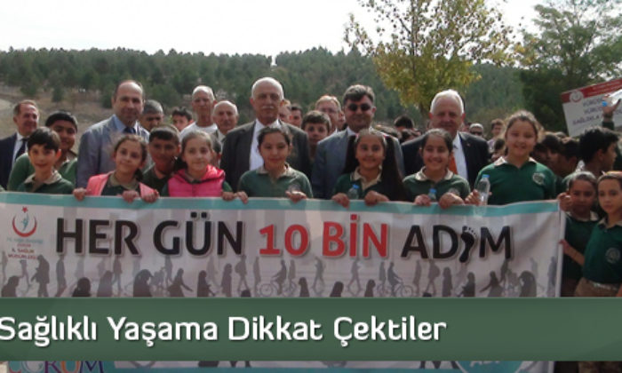 Sağlıklı Yaşama Dikkat Çektiler