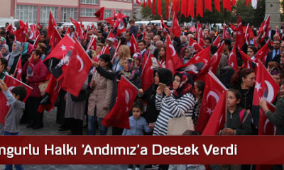 Sungurlu Halkı ‘Andımız’a Destek Verdi