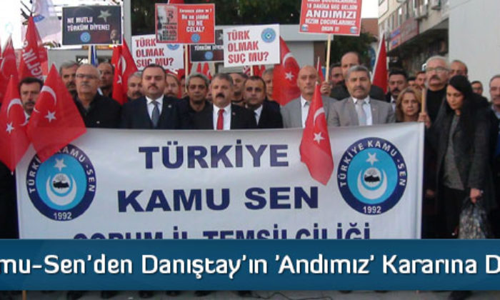 Türkiye Kamu Sen’den Danıştay’ın ‘Andımız’ Kararına Destek