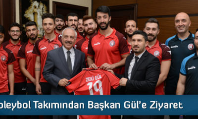 Voleybol Takımından Başkan Gül’e Ziyaret