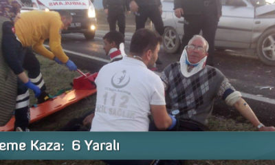 Zincirleme Kaza:  6 Yaralı