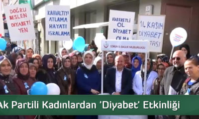 Ak Partili Kadınlardan ‘Diyabet’ Etkinliği