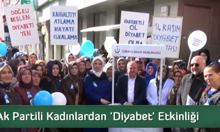 Ak Partili Kadınlardan ‘Diyabet’ Etkinliği