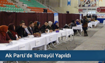 Ak Parti’de Temayül Yapıldı