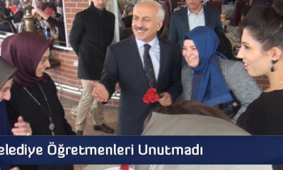 Belediye Öğretmenleri Unutmadı