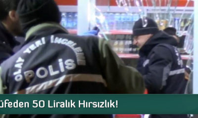 Büfeden 50 Liralık Hırsızlık