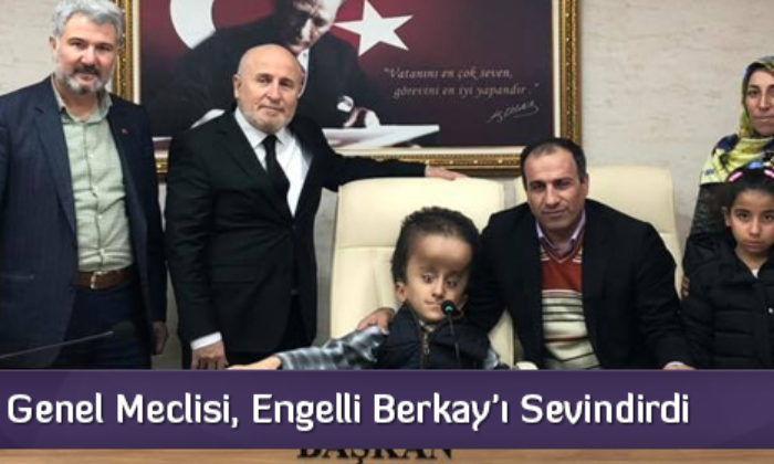 İl Genel Meclisi, Engelli Berkay’ı Sevindirdi