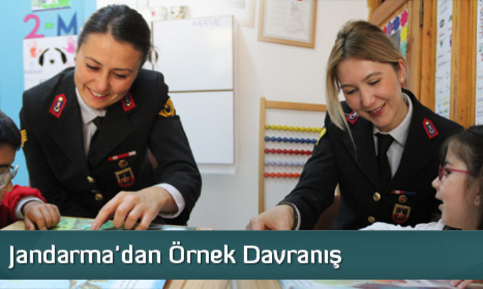 Jandarma’dan Örnek Davranış