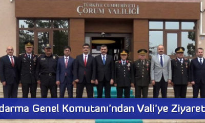 Jandarma Genel Komutanı’ndan Vali’ye Ziyaret