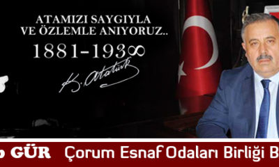 ‘Atamızı Saygı ve Özlemle Anıyoruz’