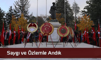Saygı ve Özlemle Andık