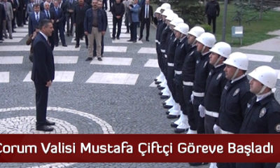 Vali Mustafa Çiftçi Göreve Başladı