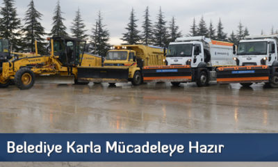 Belediye Karla Mücadeleye Hazır