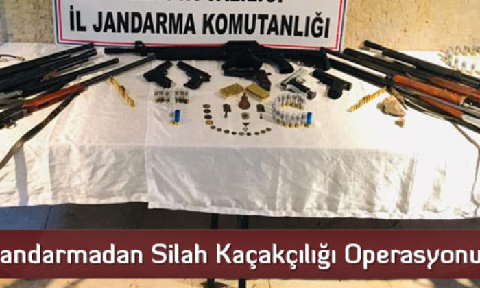 Jandarmadan Silah Kaçakçılığı Operasyonu
