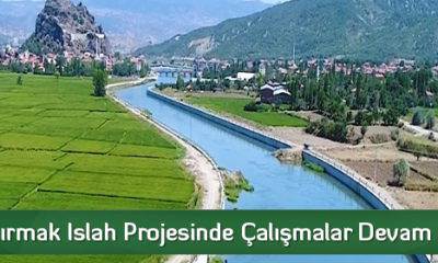 Kızılırmak Islah Projesinde Çalışmalar Devam Ediyor