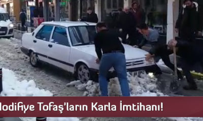 ‘Modifiye Tofaş’ların Karla İmtihanı!