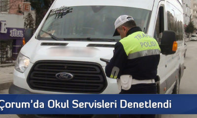 Okul Servisleri Denetlendi