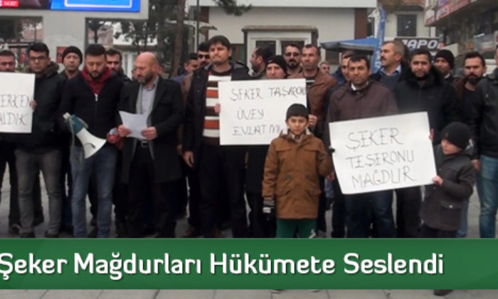 Şeker Mağdurları Hükümete Seslendi