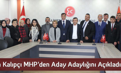 Turan Kalıpçı MHP’den Aday Adaylığını Açıkladı