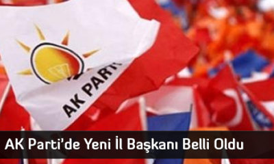 Ak Parti’de Yeni İl Başkanı Yusuf Ahlatçı