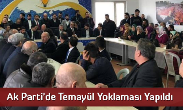 Ak Parti’de Temayül Yoklaması Yapıldı