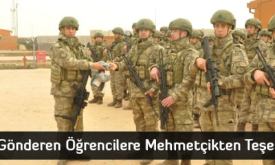 Atkı Gönderen Öğrencilere Mehmetçikten Teşekkür