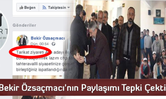 Bekir Özsaçmacı’nın Paylaşımı Tepki Çekti