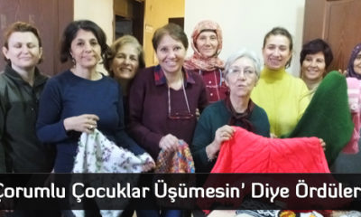 ‘Çorumlu Çocuklar Üşümesin’ Diye Ördüler