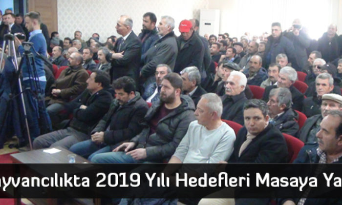 Hayvancılıkta 2019 Yılı Hedefleri Masaya Yatırıldı