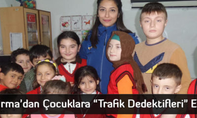 Jandarma’dan Çocuklara “Trafik Dedektifleri” Eğitimi