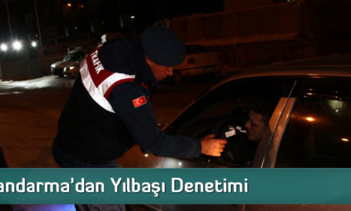 Jandarma’dan Yılbaşı Denetimi  