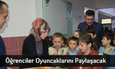 Öğrenciler Oyuncaklarını Paylaşacak  
