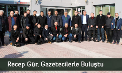 Recep Gür, Gazetecilerle Buluştu