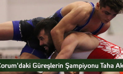 Çorum’daki Güreşlerlerde Şampiyonlar Belli Oldu