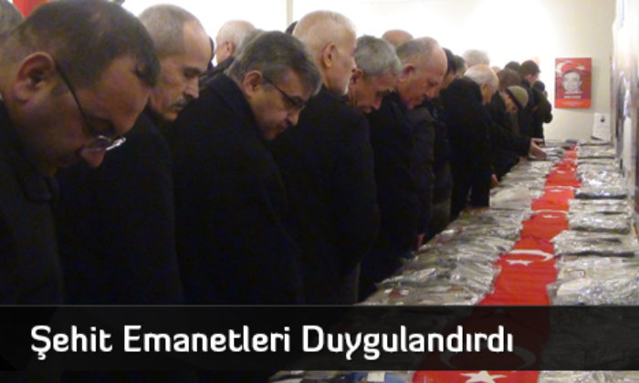 Şehit Emanetleri Duygulandırdı