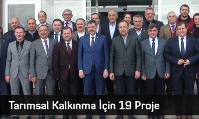 Tarımsal Kalkınma İçin 19 Proje