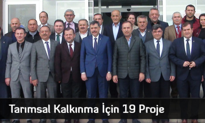 Tarımsal Kalkınma İçin 19 Proje
