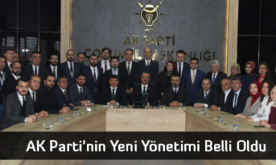 AK Parti’nin Yeni Yönetimi Belli Oldu  