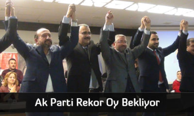 Ak Parti Rekor Oy Bekliyor