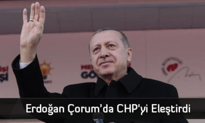 Cumhurbaşkanı Erdoğan CHP’yi Eleştirdi